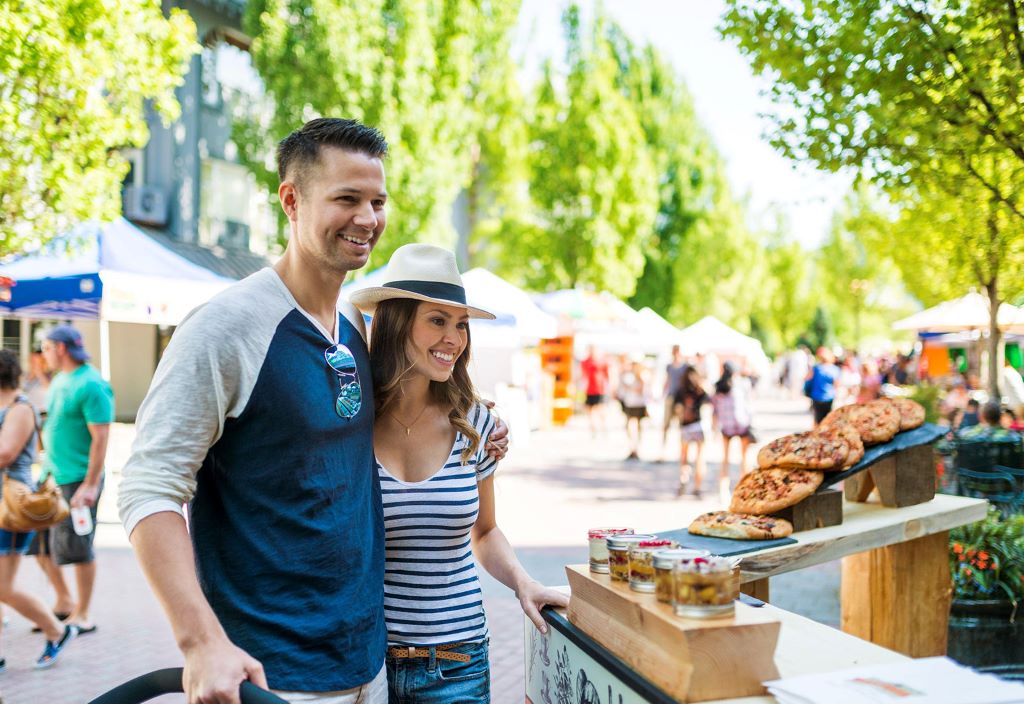Whistler Farmer's Market- Couples activities, Spring and Summer -