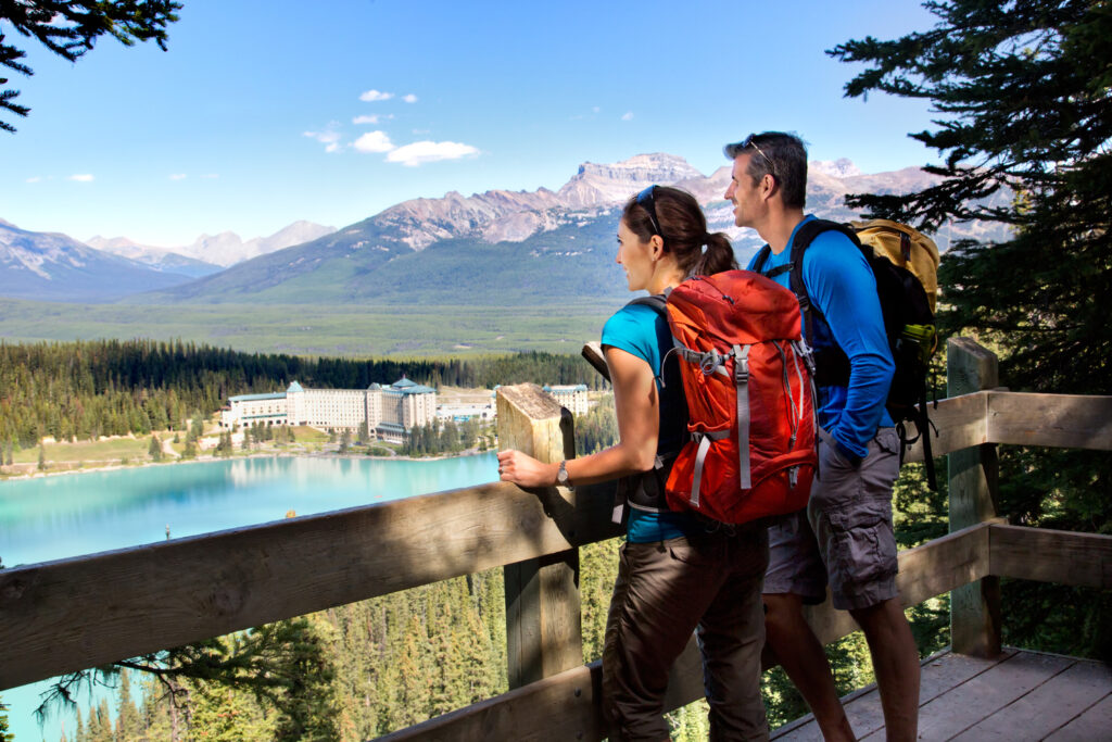 Summer Hiking in Lake Louise - Fairview Lookout