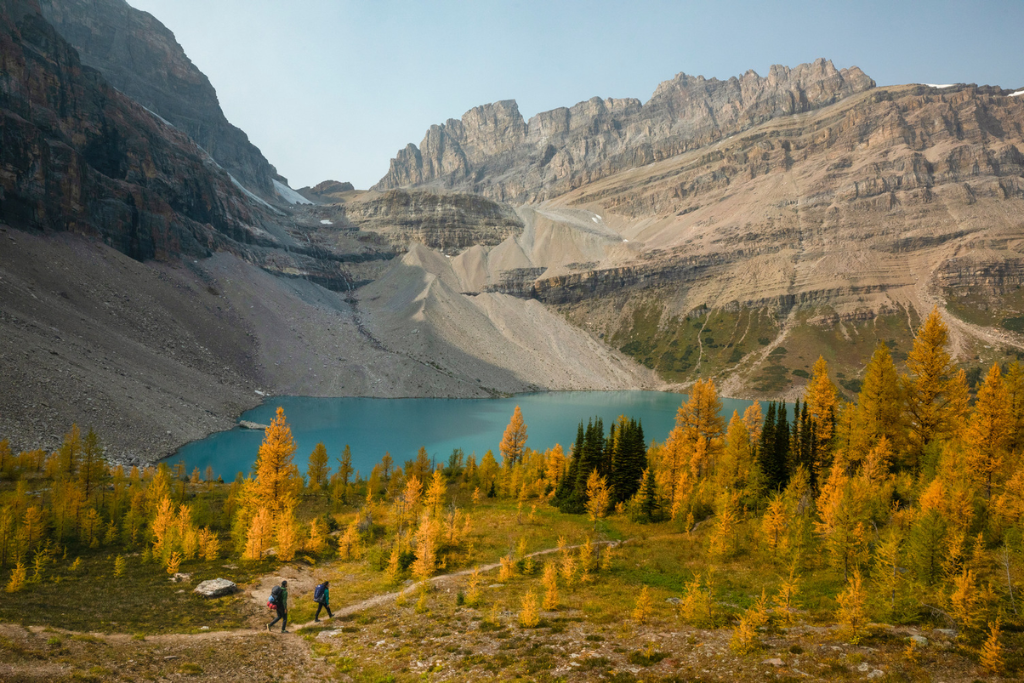 Fall activities and Hikes in Banff National Park, Larch Valley CR Paul Zizka