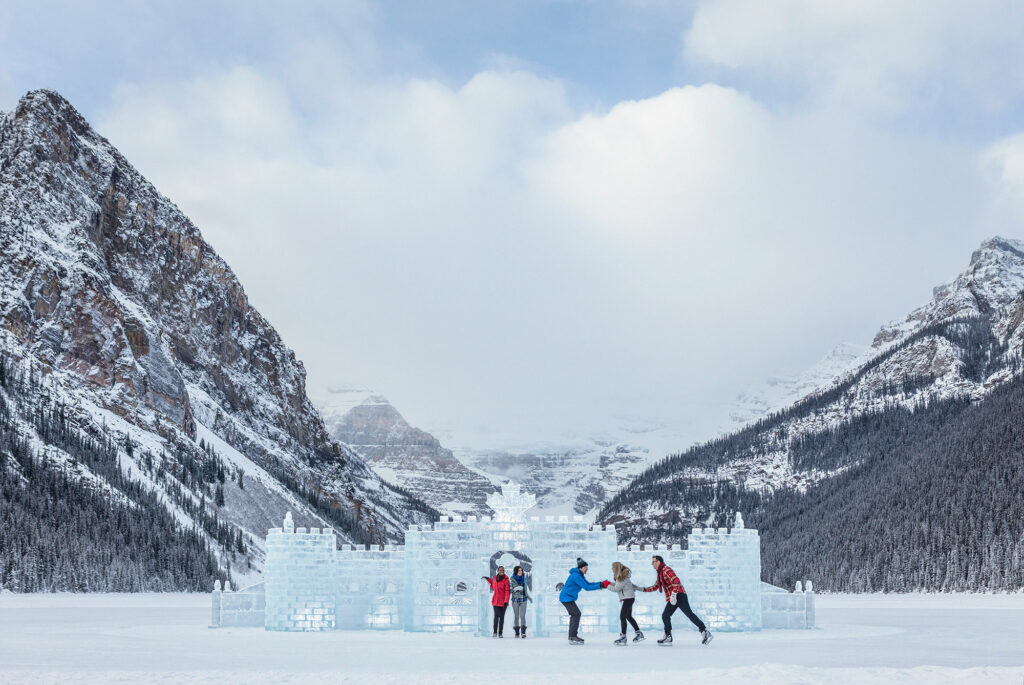 Ice Castle and Ice Skating at Fairmont Chateau Lake Louise, Family activities