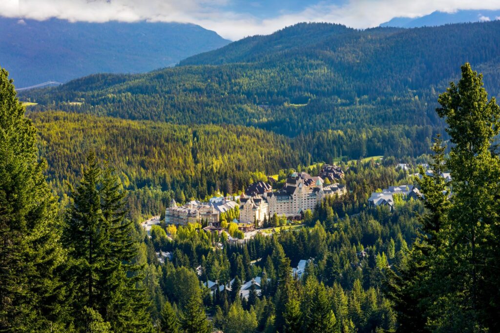 Fairmont Chateau Whistler in Summer. This Is Canada.