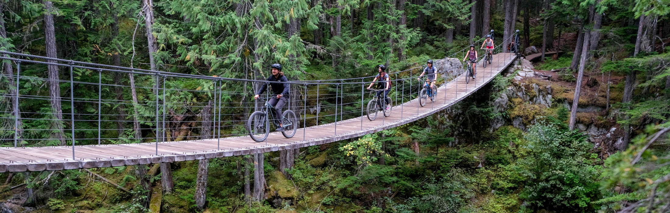 Group Mountain Biking in Whistler with Whistler Experience Guides