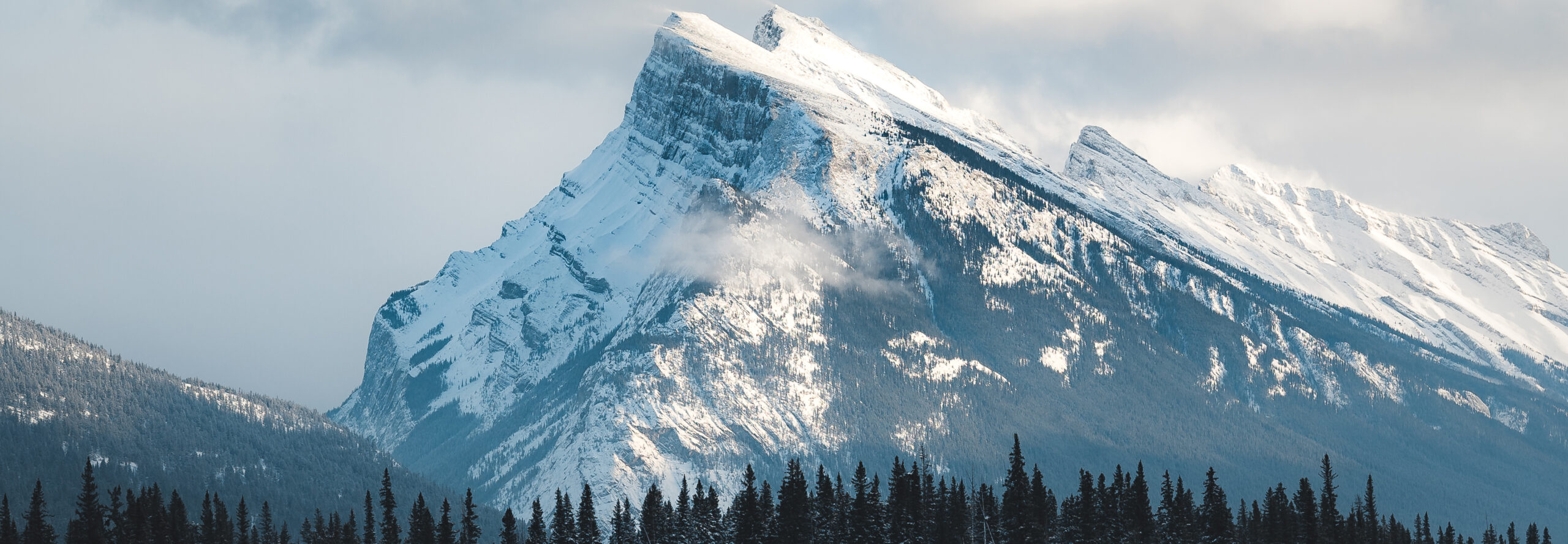 Rundle Mountain in Banff National Park